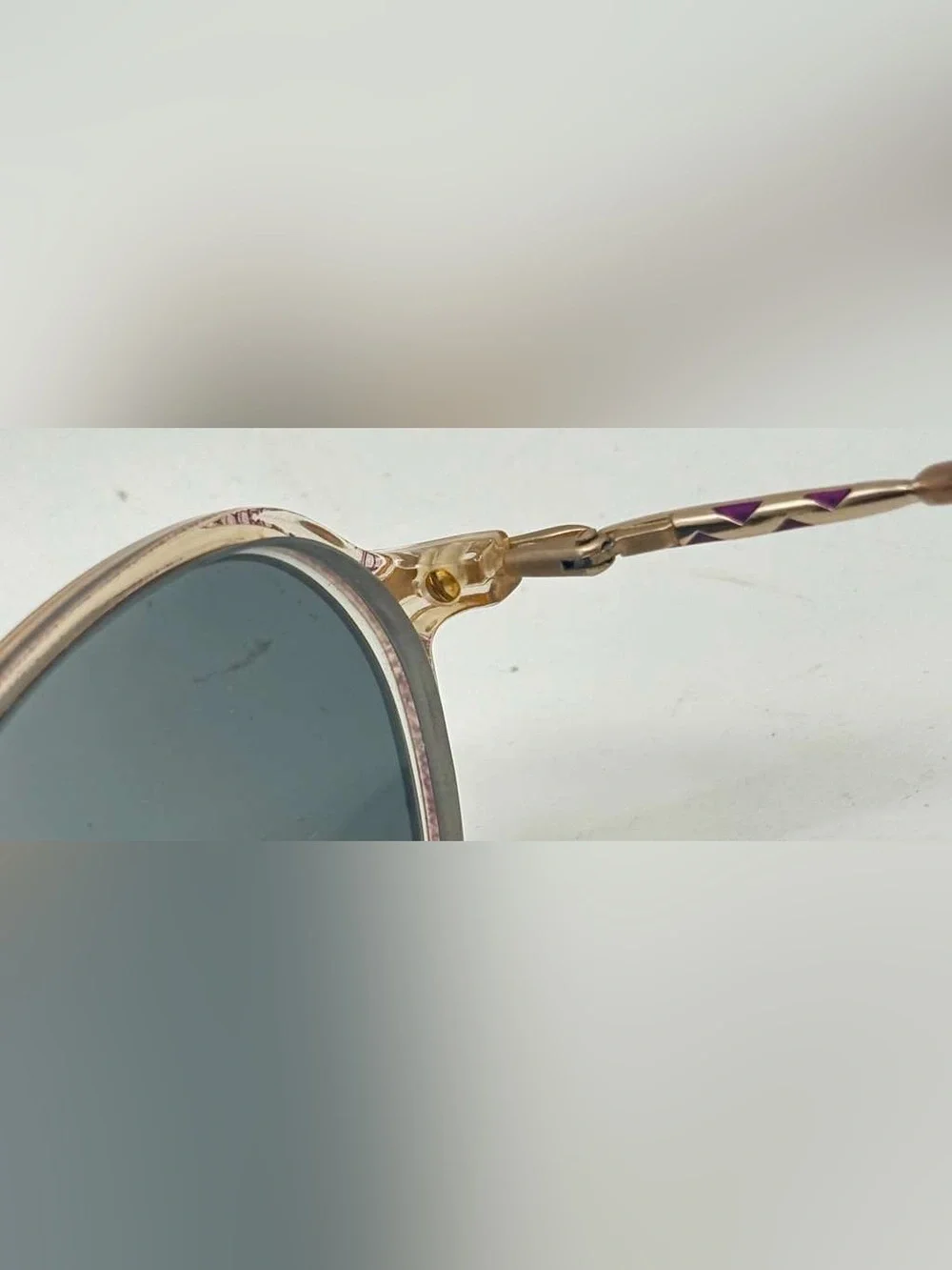 EN3655S Brown Oval Sunglasses Frames Only